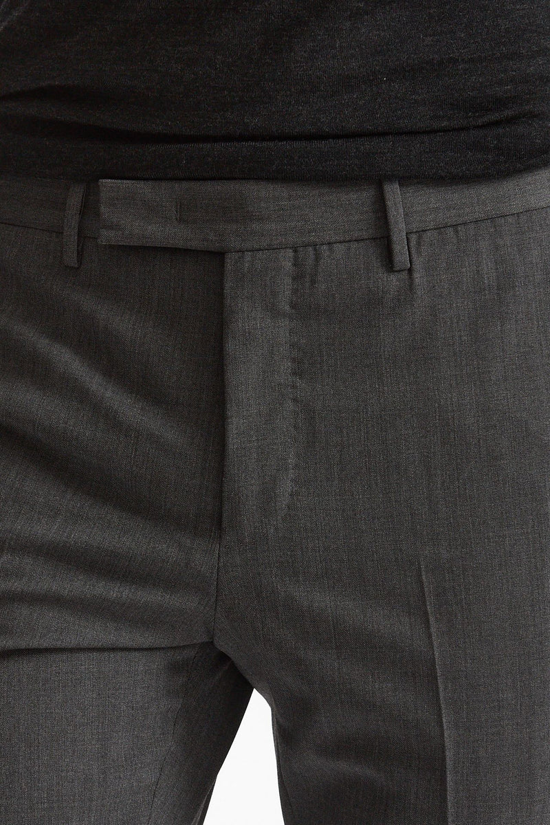 Pantalone in lana stretch EDGE- DIECI grigio uomo Pt torino - 5