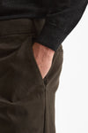 Pantalone EDGE-REBEL in cotone stretch  marrone uomo Pt torino - 6