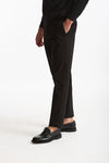 Pantalone EDGE-REBEL in cotone stretch nero uomo Pt torino - 2