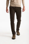 Pantalone STYLE- MASTER in cotone stretch lavato marrone uomo Pt torino - 2