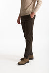 Pantalone STYLE- MASTER in cotone stretch lavato marrone uomo Pt torino - 3