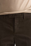 Pantalone STYLE- MASTER in cotone stretch lavato marrone uomo Pt torino - 5