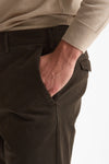 Pantalone STYLE- MASTER in cotone stretch lavato marrone uomo Pt torino - 6