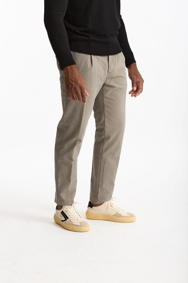 Pantalone STYLE- MASTER in cotone stretch lavato grigio uomo Pt torino