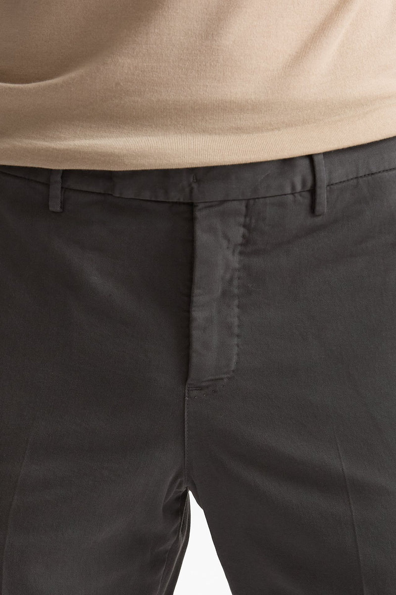 Pantalone STYLE- MASTER in cotone stretch lavato grigio uomo Pt torino - 5