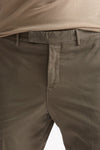 Pantalone STYLE- MASTER in cotone stretch lavato tortora uomo Pt torino - 5