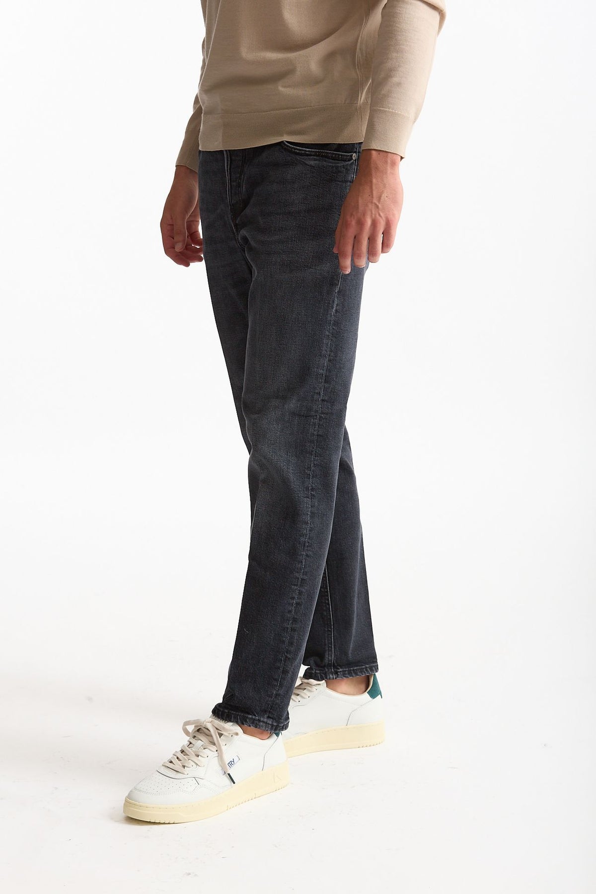Jeans REGGAE lavaggio grigio uomo Pt torino - 2