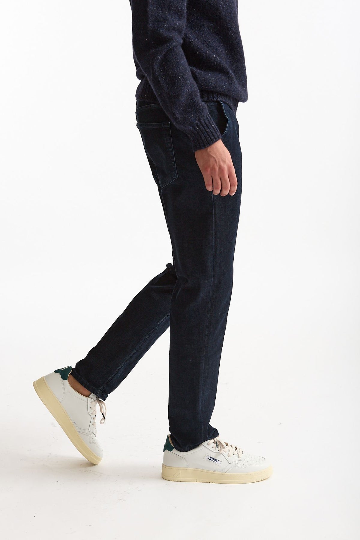 Jeans INDIE lavaggio scuro stone washed uomo Pt torino - 3