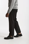Pantalone STYLE-CARROT FIT in Lana ferma nero uomo Pt torino - 1