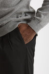 Pantalone STYLE-CARROT FIT in Lana ferma nero uomo Pt torino - 6