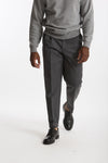 Pantalone STYLE-CARROT FIT in Lana ferma grigio uomo Pt torino - 1