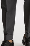 Pantalone STYLE-CARROT FIT in Lana ferma grigio uomo Pt torino - 8