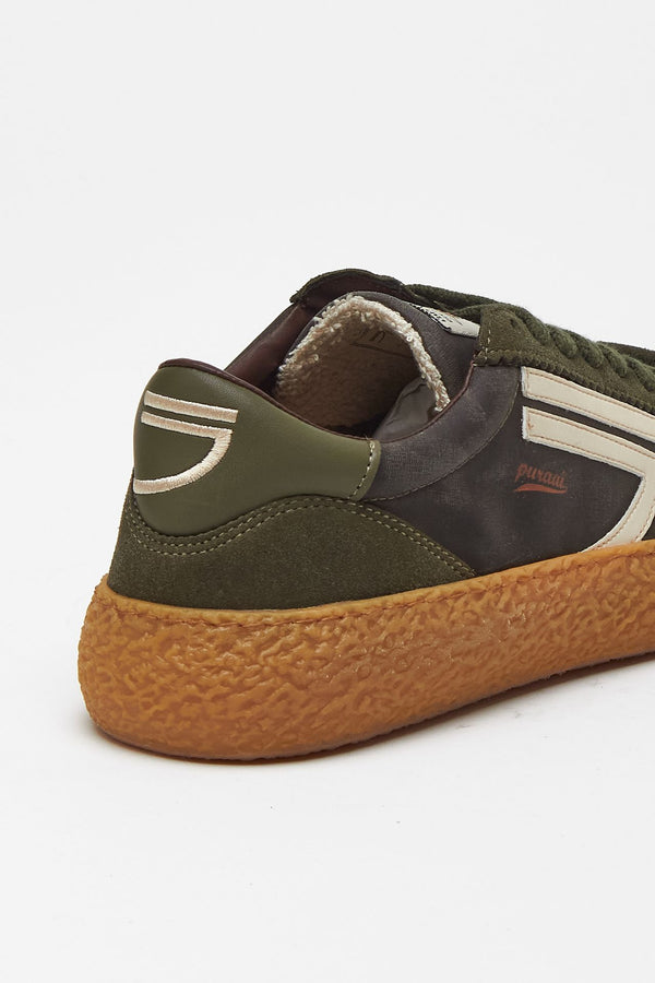 Sneakers PURAAI VINTAGE 1.01 SIDRO in pelle vegana uomo Puraai
