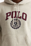 Felpa in cotone grigio chiaro uomo Polo ralph lauren - 5
