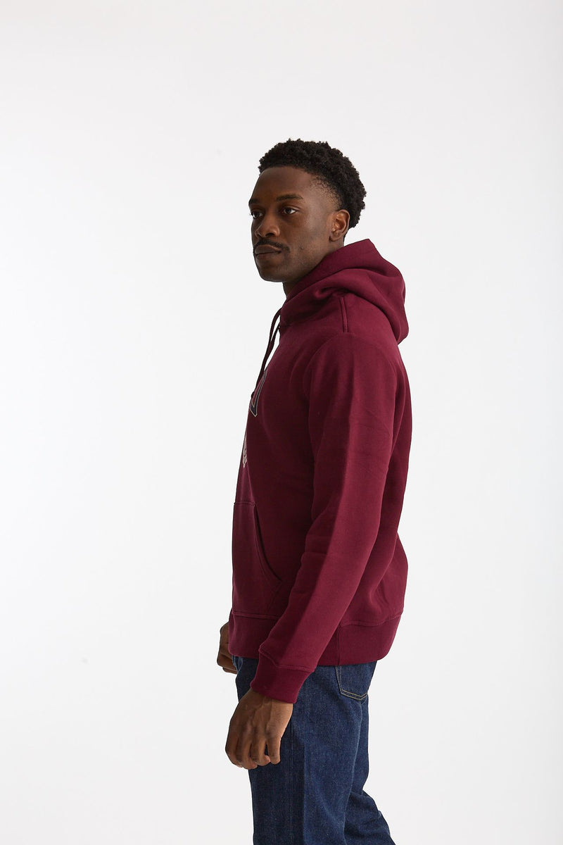 Felpa in cotone bordeaux uomo Polo ralph lauren - 3