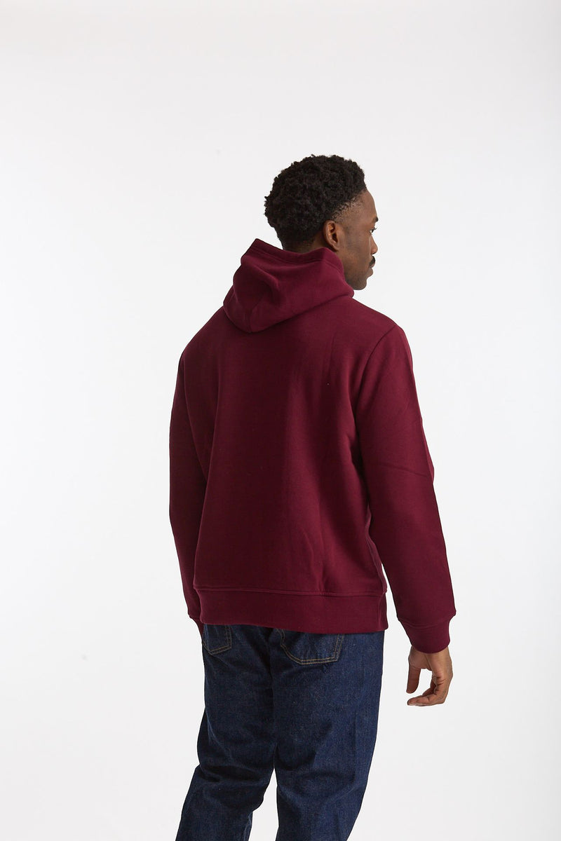 Felpa in cotone bordeaux uomo Polo ralph lauren - 4