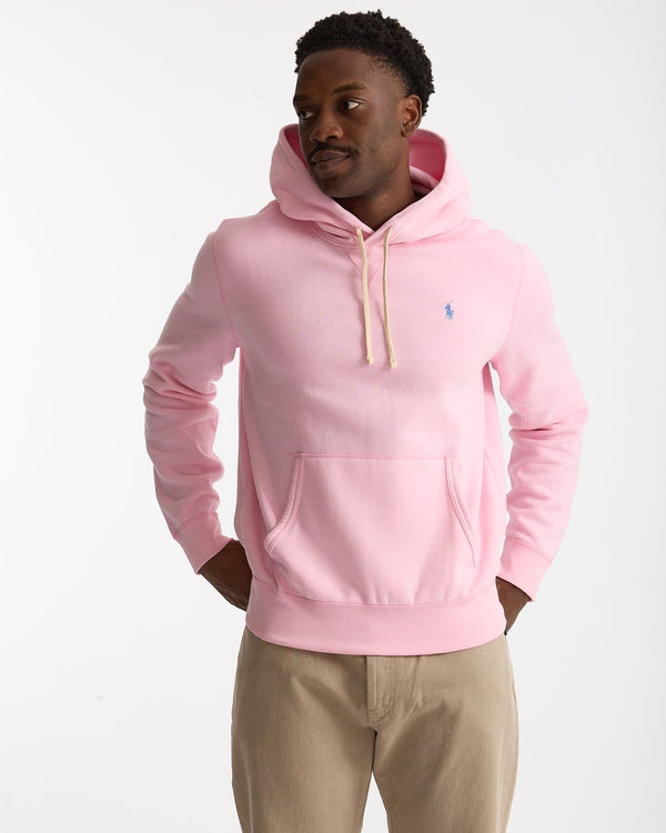 Felpa cappuccio in cotone rosa uomo Polo ralph lauren