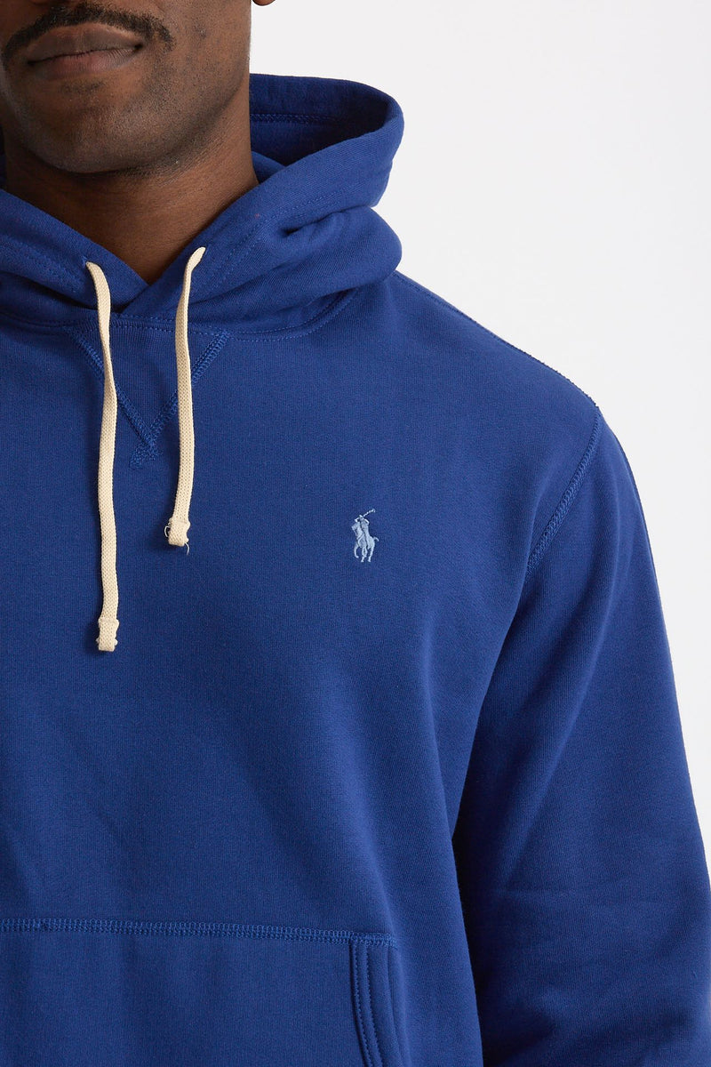 Felpa cappuccio in cotone blu elettrico uomo Polo ralph lauren - 5