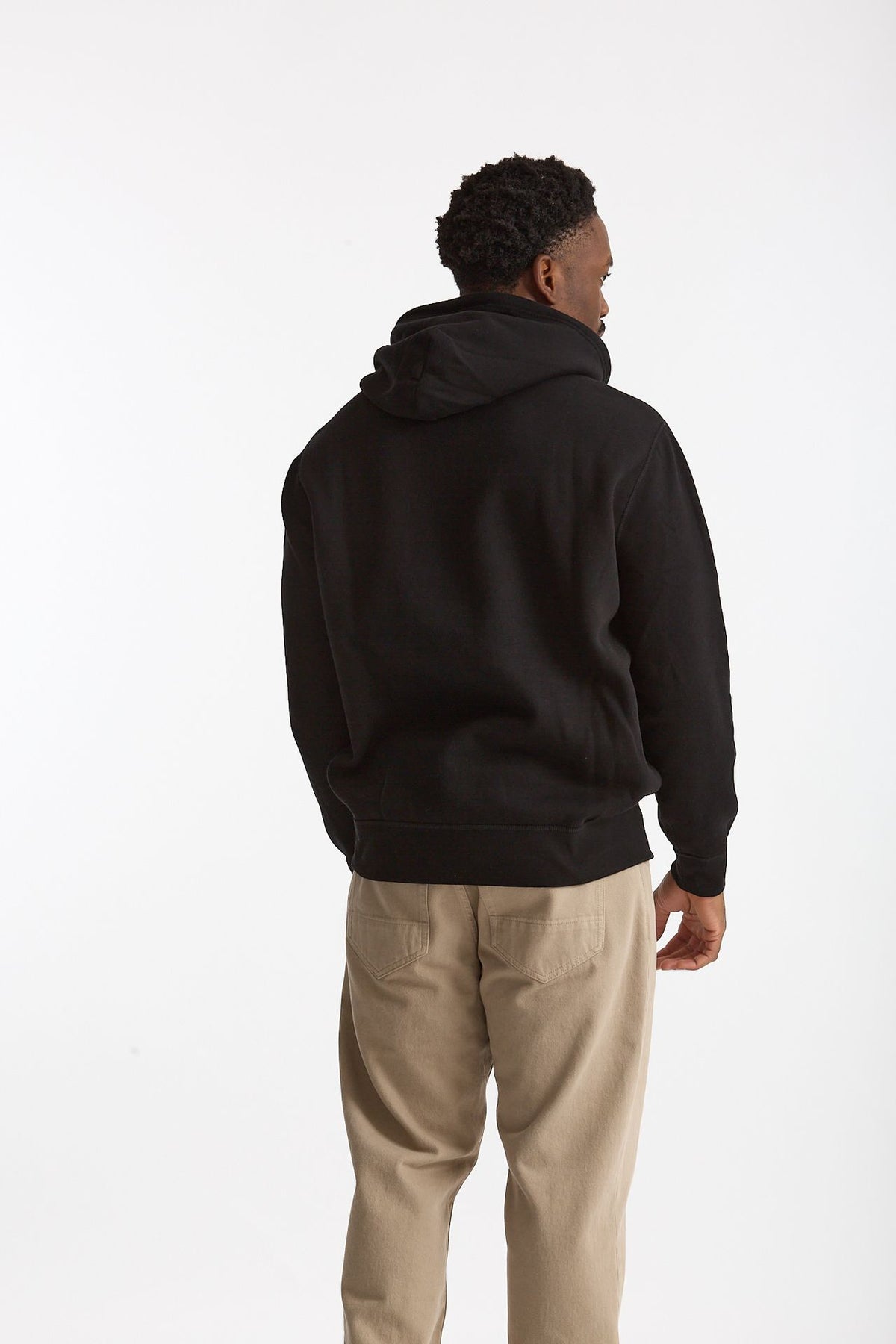 Felpa cappuccio in cotone nero uomo Polo ralph lauren - 4