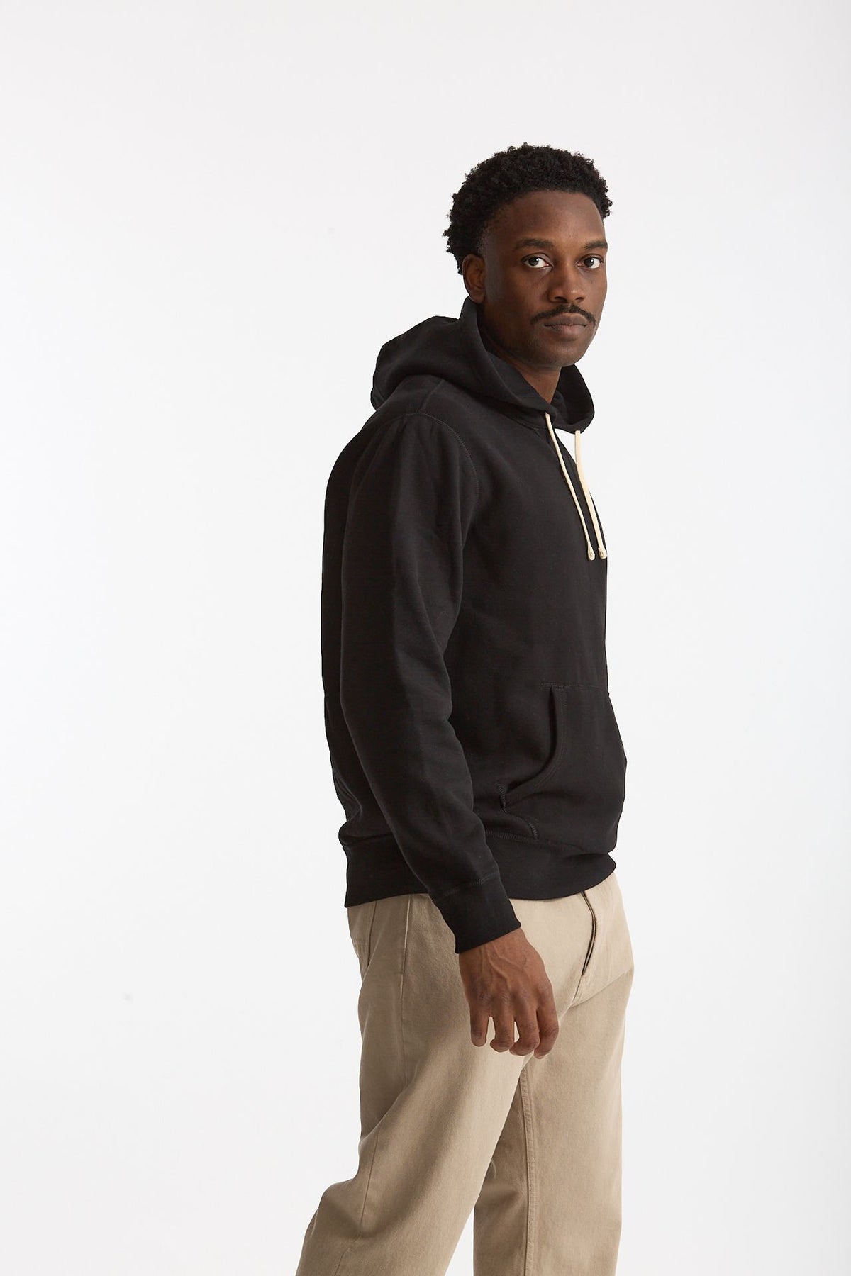 Felpa cappuccio in cotone nero uomo Polo ralph lauren - 1
