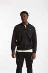 Felpa bomber in cotone nero uomo Polo ralph lauren - 6