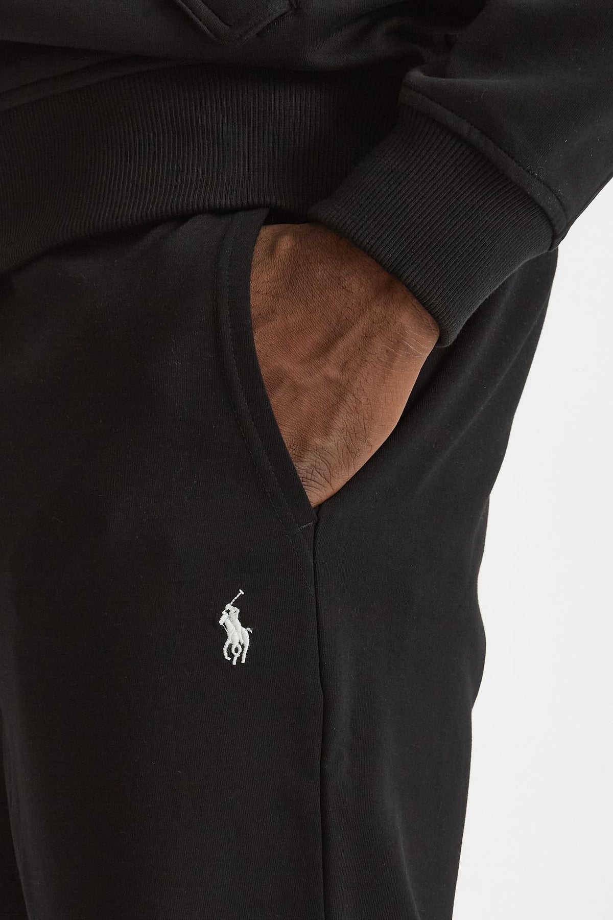 Pantalone in cotone nero uomo Polo ralph lauren - 5