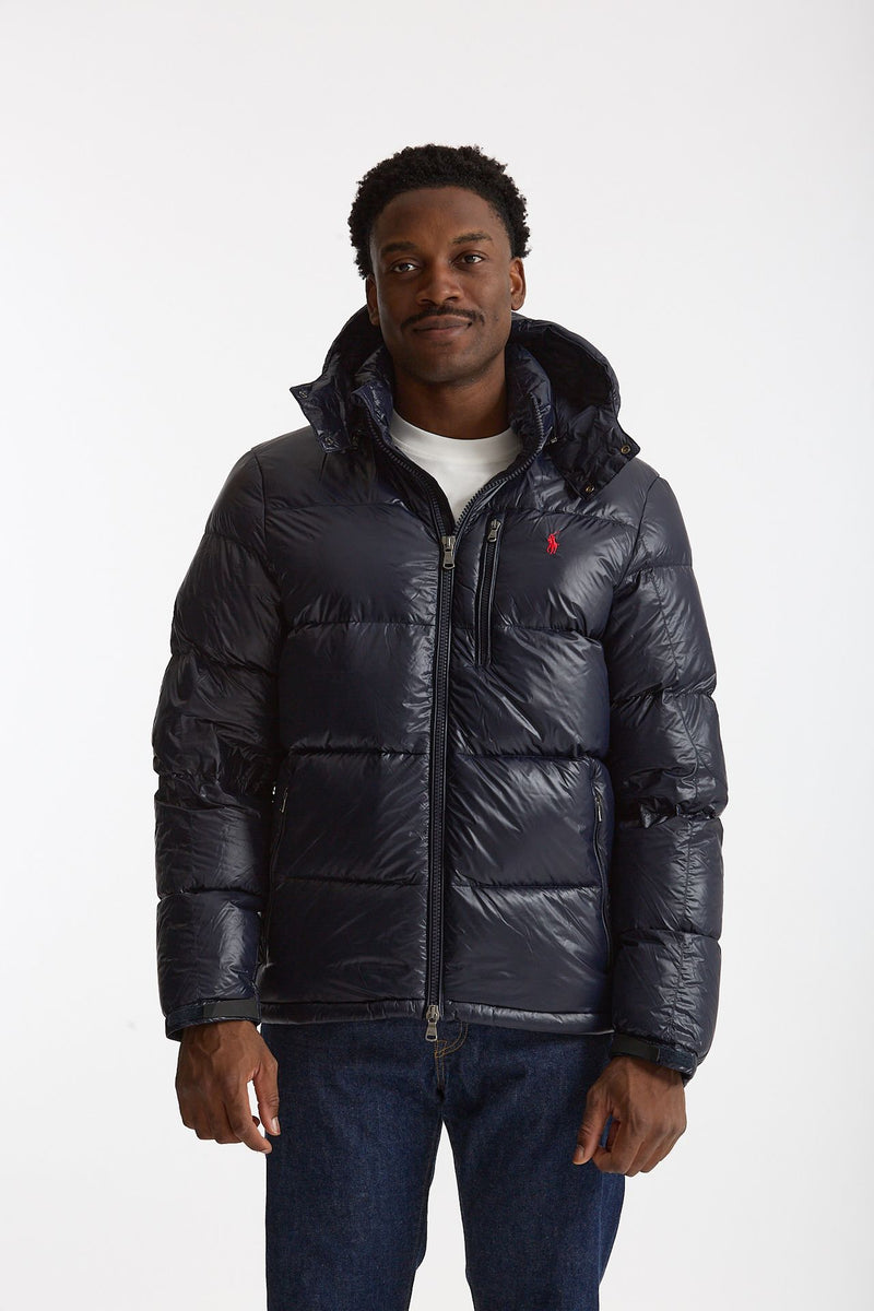 Piumino in nylon blu uomo Polo ralph lauren - 5