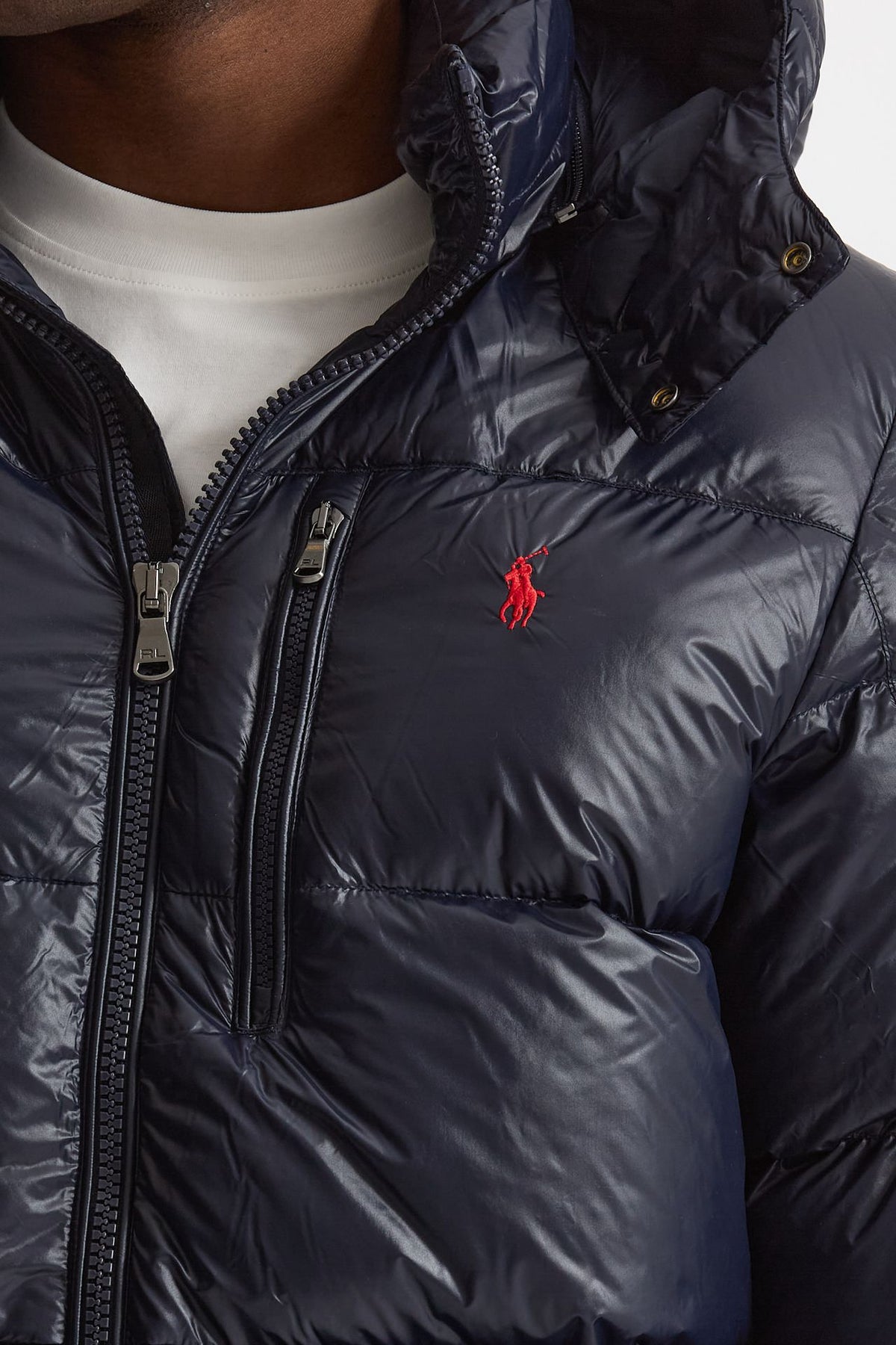 Piumino in nylon blu uomo Polo ralph lauren - 6