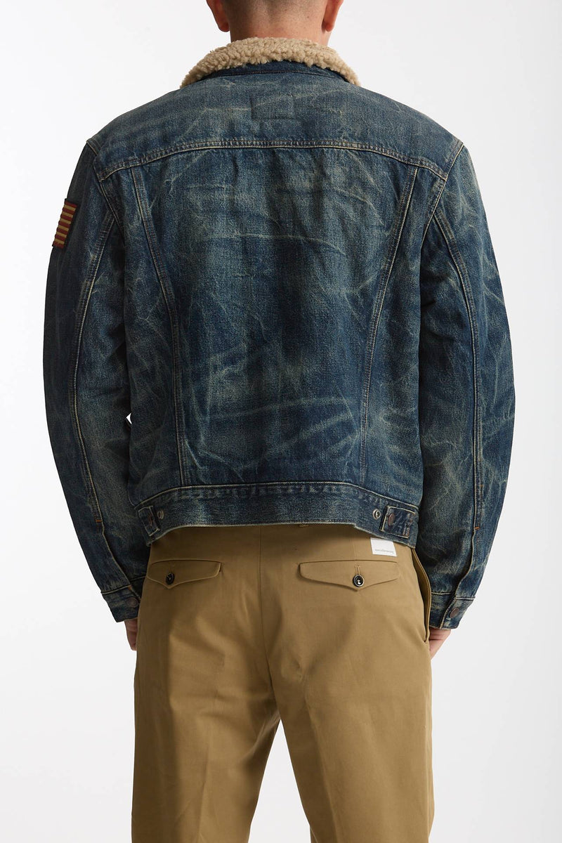 Giubbino orsetto in denim lavato uomo Polo ralph lauren - 3
