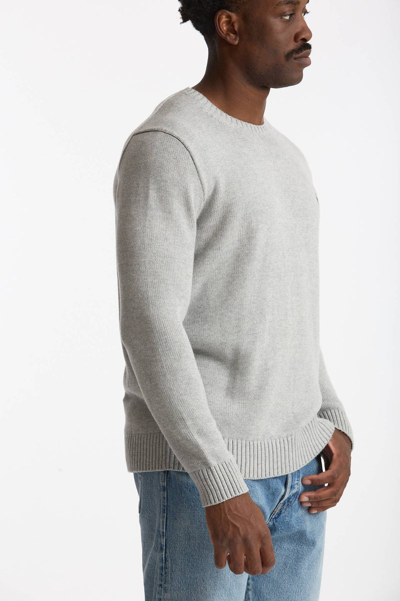 Maglia girocollo in cotone grigio uomo Polo ralph lauren - 4