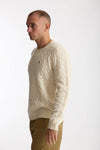 Maglia girocollo in lana/cashmere panna uomo Polo ralph lauren - 2