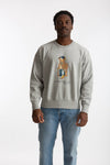 Felpa girocollo in cotone e poliammide grigio uomo Polo ralph lauren - 1