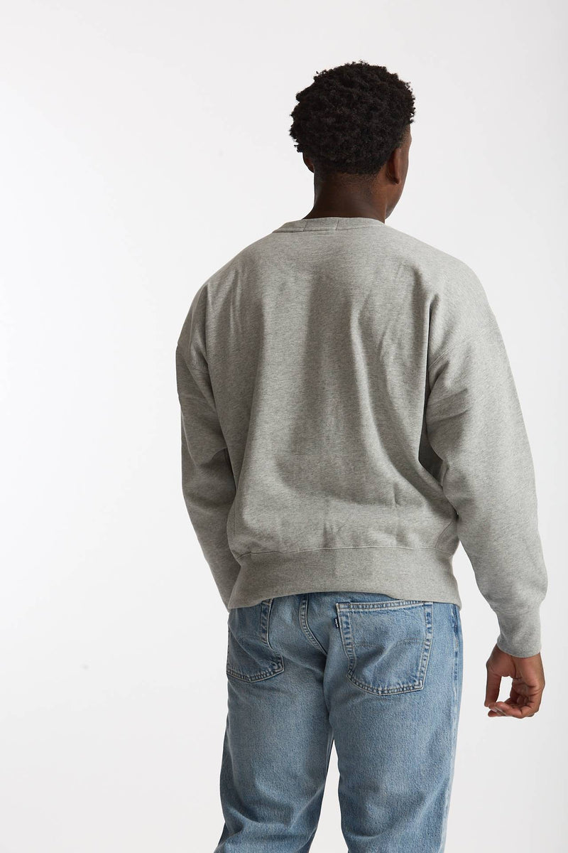 Felpa girocollo in cotone e poliammide grigio uomo Polo ralph lauren - 3
