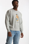 Felpa girocollo in cotone e poliammide grigio uomo Polo ralph lauren - 4