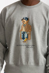 Felpa girocollo in cotone e poliammide grigio uomo Polo ralph lauren - 5