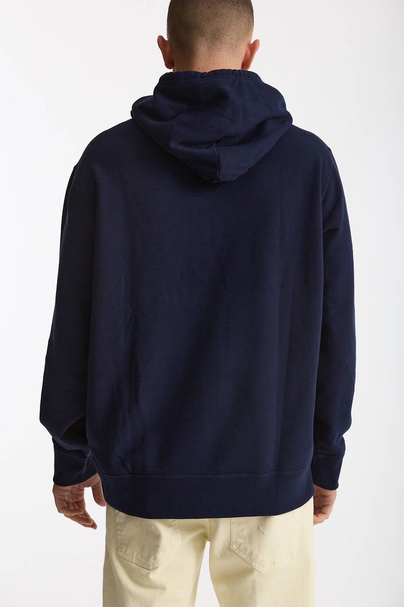 Felpa Cappuccio in cotone e poliammide blu uomo Polo ralph lauren - 4