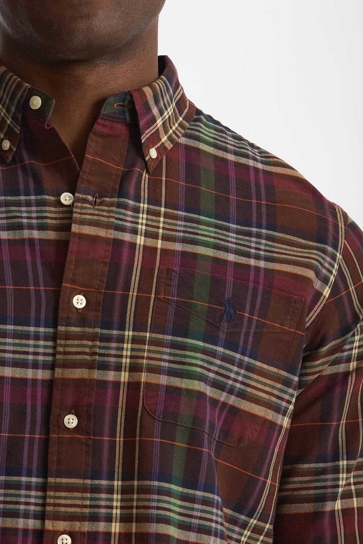 Camicia in cotone scozzese uomo Polo ralph lauren - 5