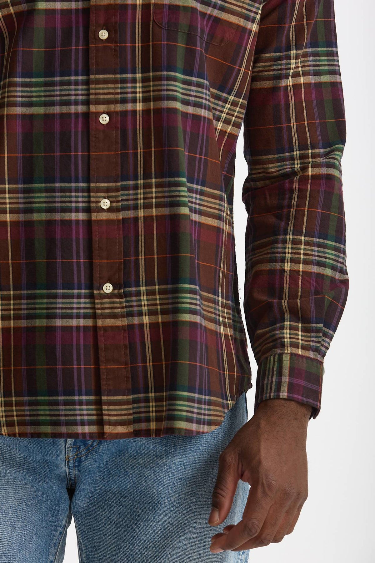 Camicia in cotone scozzese uomo Polo ralph lauren - 6