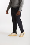 Pantalone in misto lana stretch blu uomo Santaniello - 3