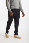 Pantalone in misto lana stretch blu uomo Santaniello - 1