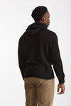 Maglia felpa in lana e cashmere nero uomo Scaglione - 4