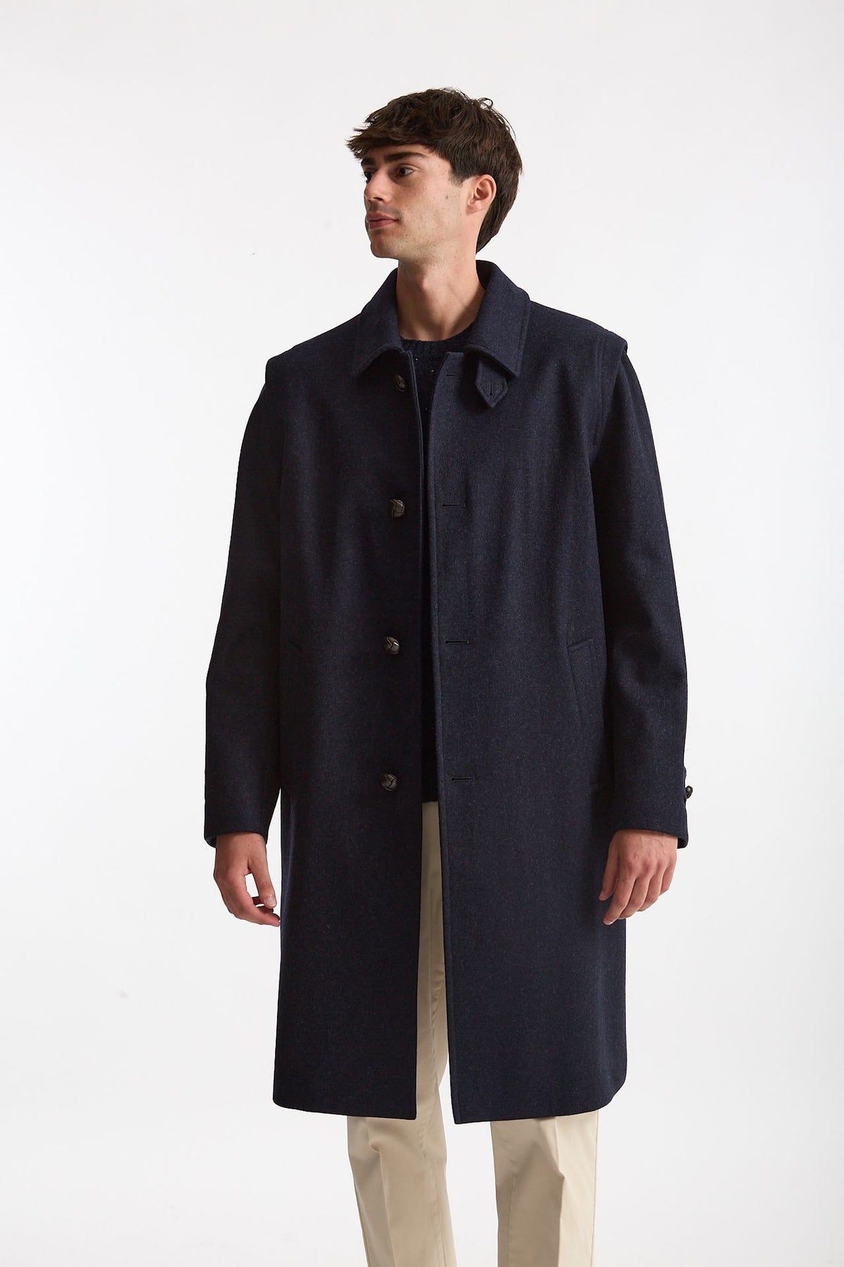 Loden HUBERTUS in lana idrorepellente blu uomo Schneiders - 2