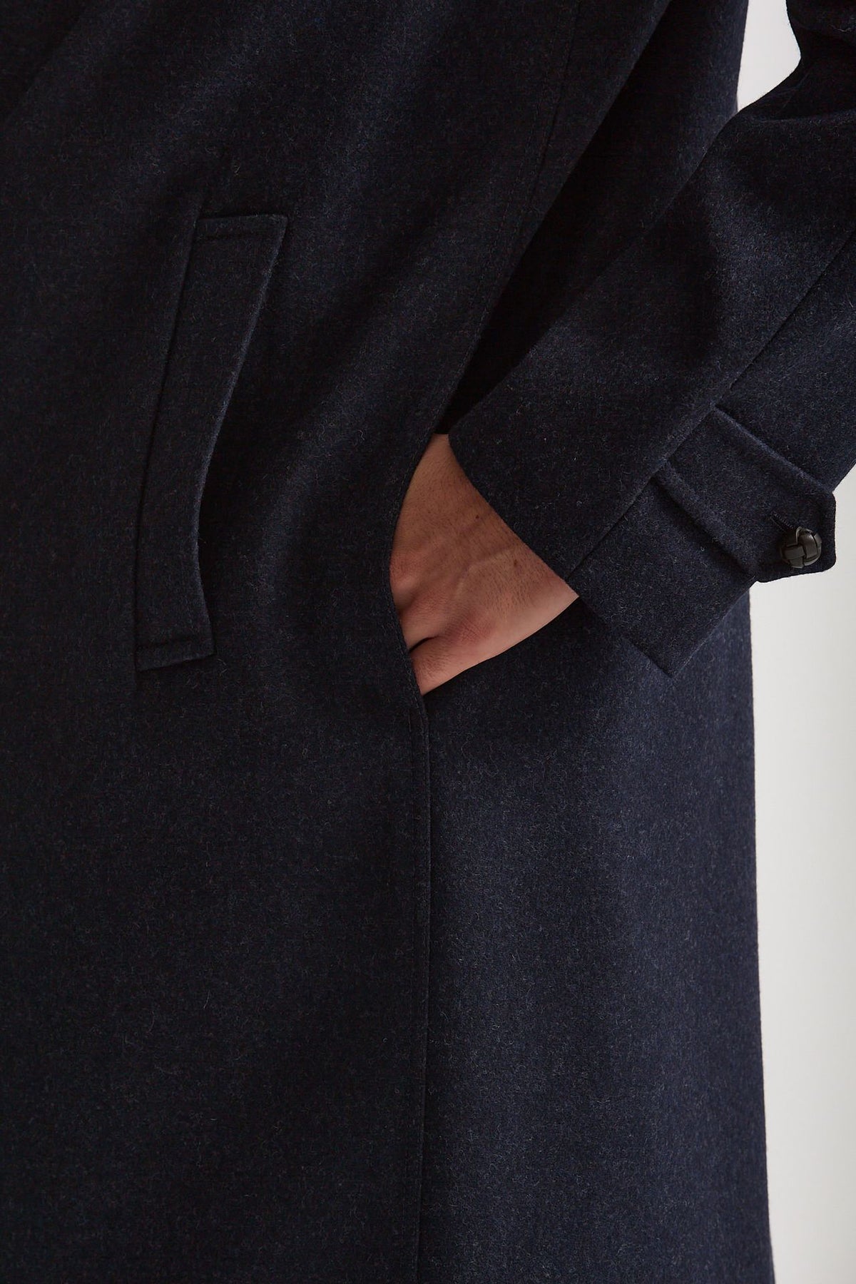 Loden HUBERTUS in lana idrorepellente blu uomo Schneiders - 8