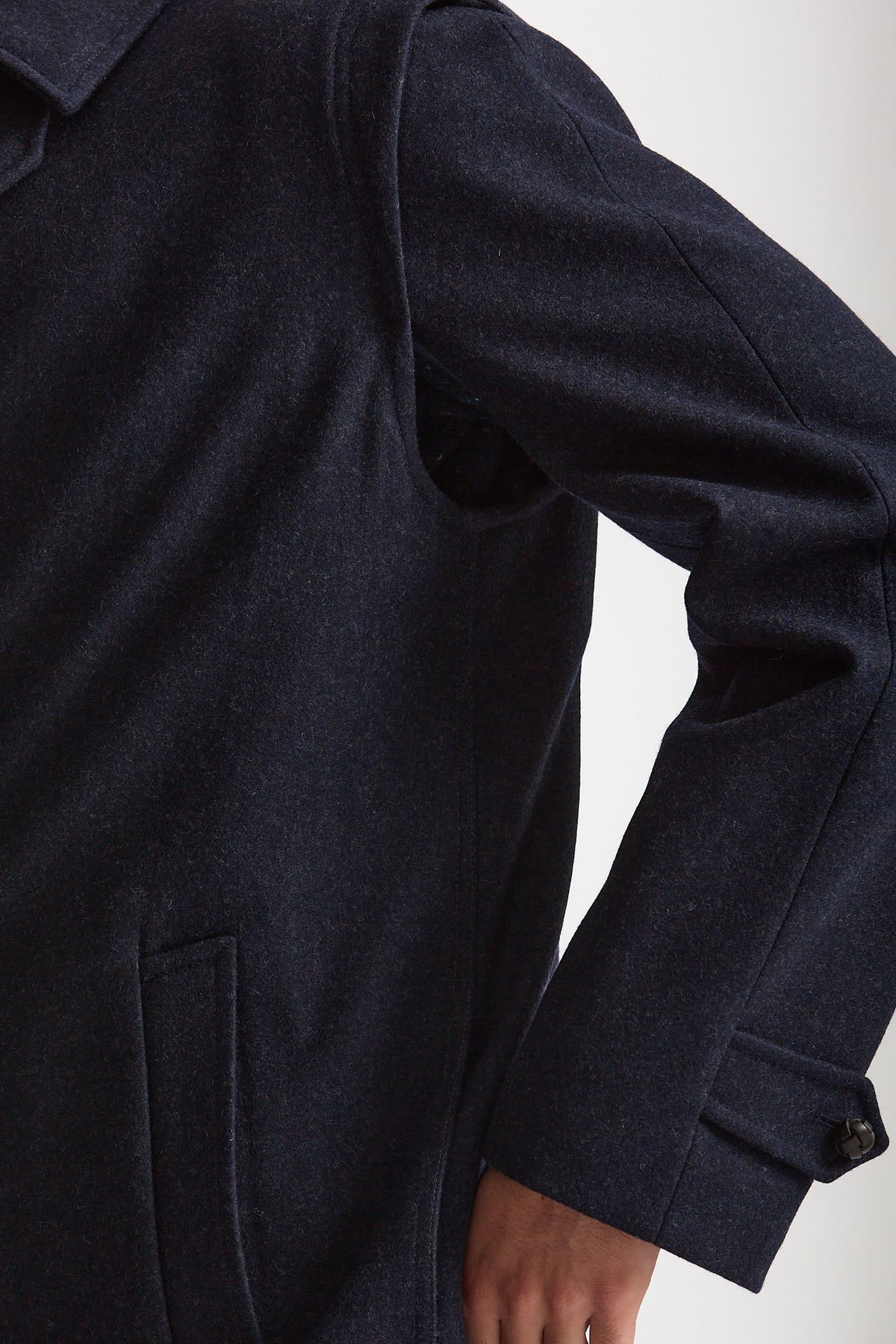 Loden HUBERTUS in lana idrorepellente blu uomo Schneiders - 9