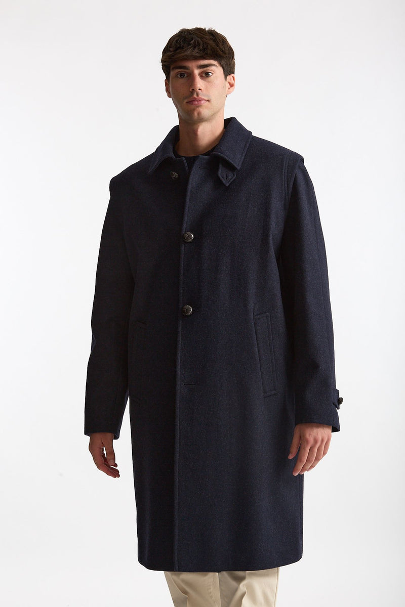 Loden HUBERTUS in lana idrorepellente blu uomo Schneiders - 10