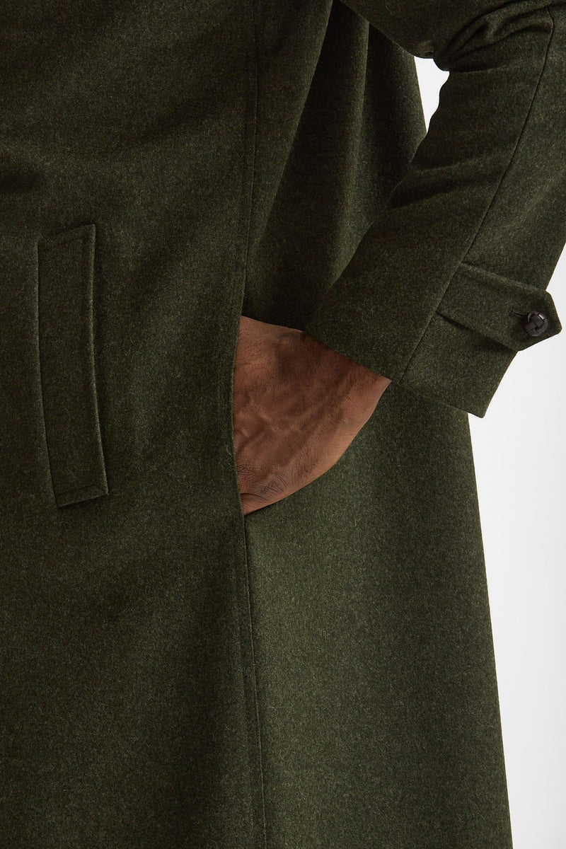 Loden HUBERTUS in lana idrorepellente verde uomo Schneiders - 13
