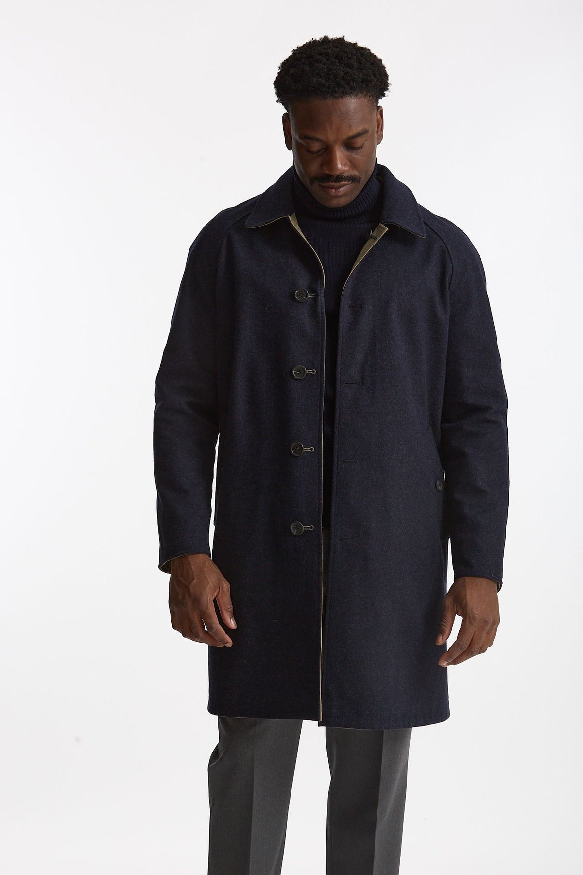 Cappotto reversibile in lana/cotone uomo Schneiders - 4