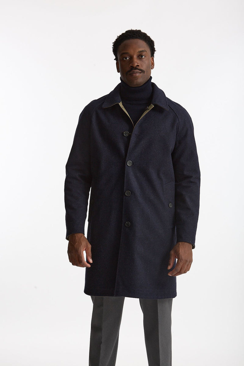 Cappotto reversibile in lana/cotone uomo Schneiders - 6