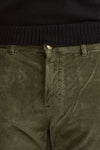Jeans velluto stretch stone washed verde uomo Siviglia - 5