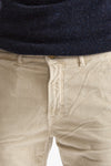 Jeans velluto stretch stone washed panna uomo Siviglia - 5